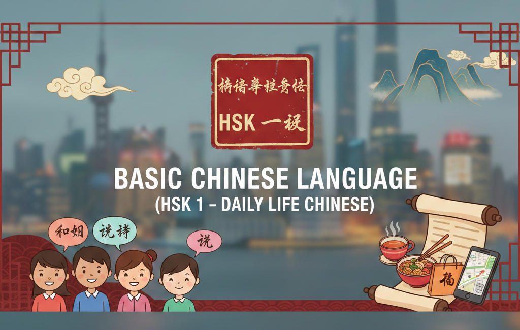 Basic Chinese Language (HSK 1 – Daily Life Chinese)